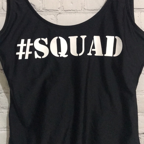 One Pc.Squad Bathing Suit - Picture 2 of 6